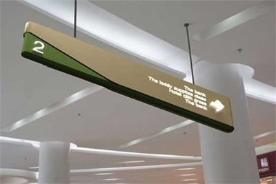 商業(yè)區(qū)域標(biāo)識牌的分類